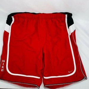 “Used” Nike Men XXL Red, White And Black Swimming